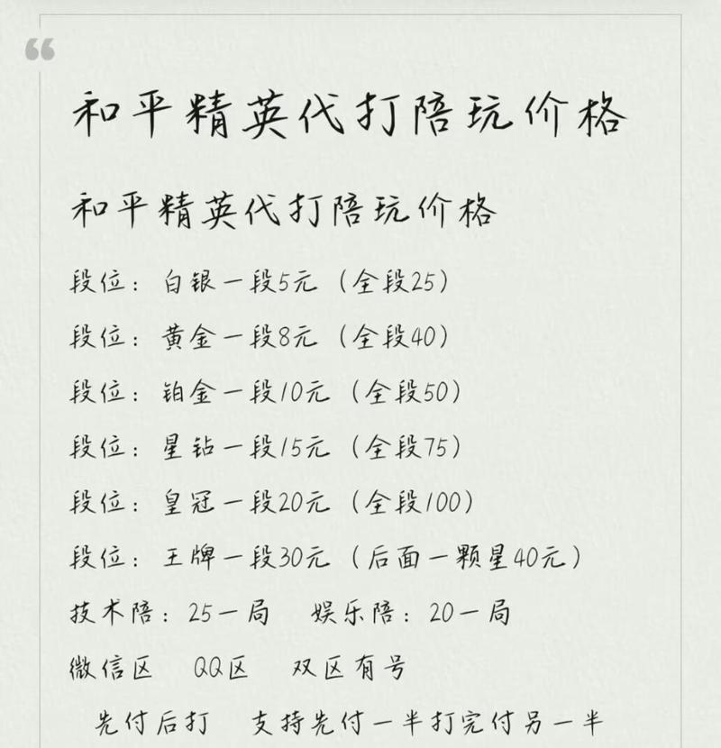 绝地求生辅助价格差异大，交易存风险，你知道实际成本